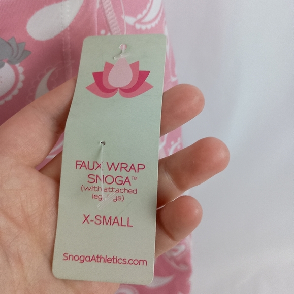 NWT SNOGA Pink Paisley Print Skirt (#1,342) - Picture 7 of 8